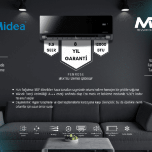 midea XT Penrose MSXTBU-12HRFN8-QRD6GW