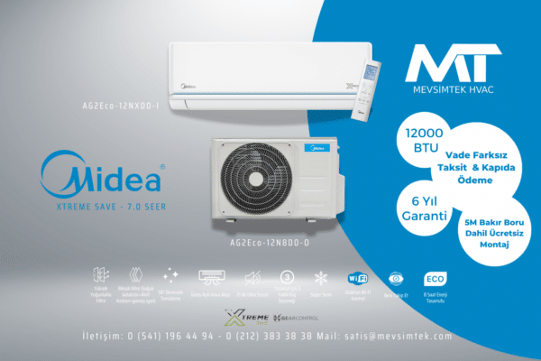 midea xtreme save 12000 btu